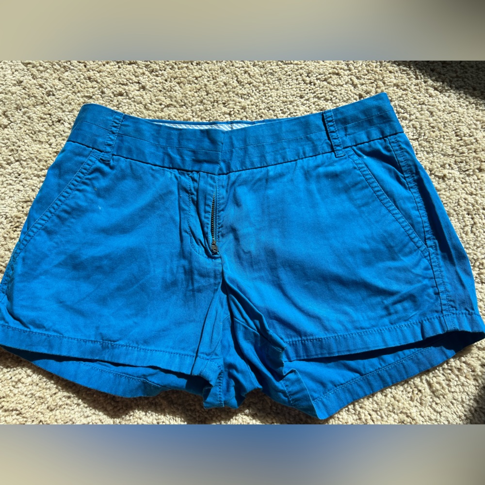 Royal blue J. Crew shorts